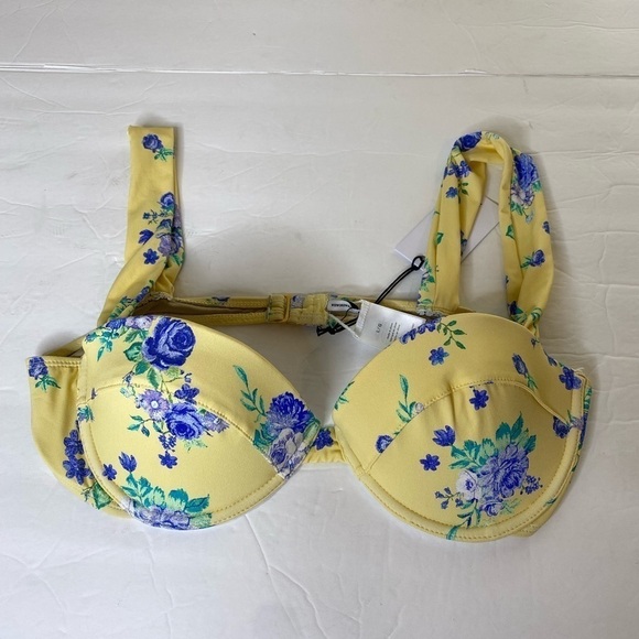 WeWoreWhat Golden Hour Floral Bikini - L - Picture 3 of 6